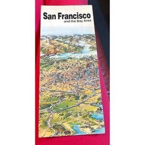 Unique Media Map: San Francisco and Bay Area/Folded 1988 Edition
